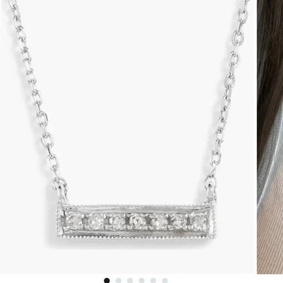 Dana Rebecca “Sylvie Rose” diamond bar necklace - Picture 3 of 8